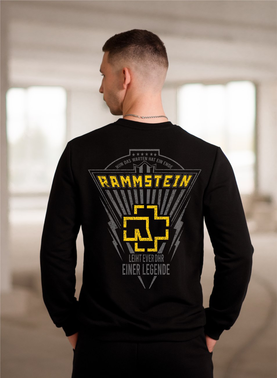 Світшот тринитка футер Rammstein S - XL